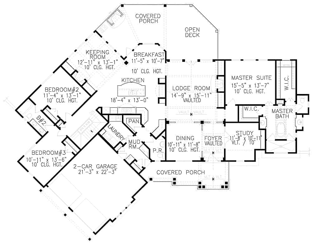 Floor Plan Main Level