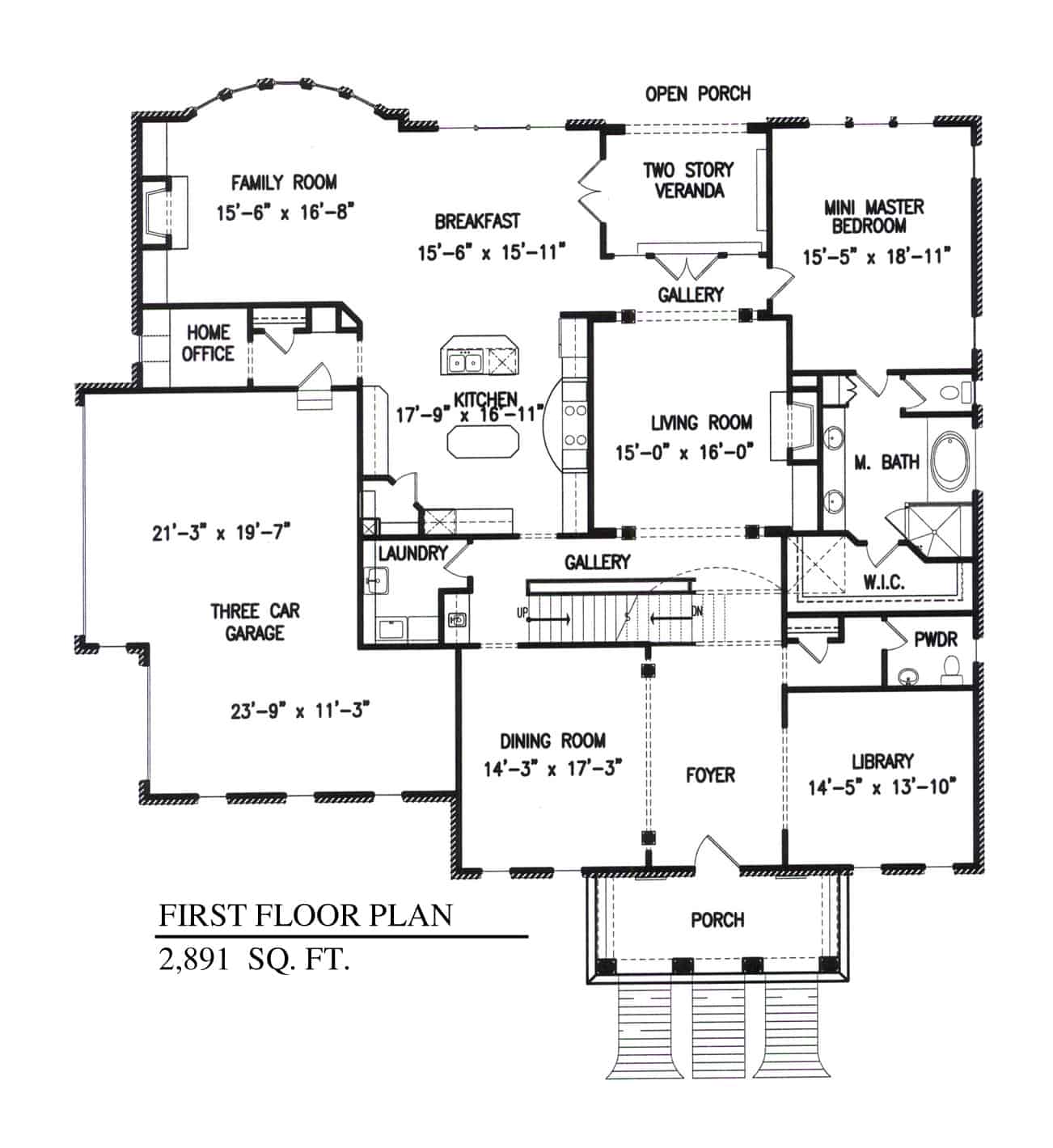 Floor Plan Main Level