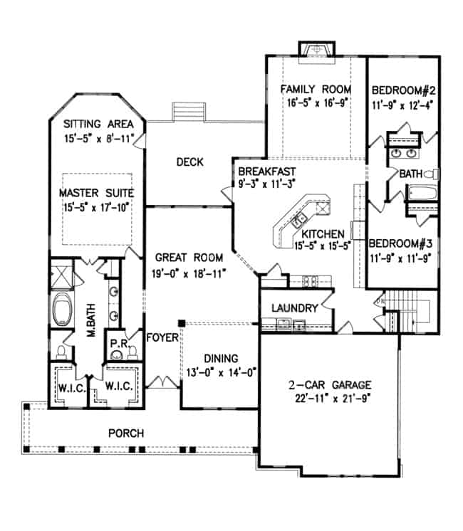 Floor Plan Main Level