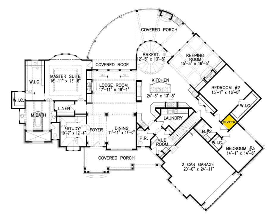 Floor Plan Main Level