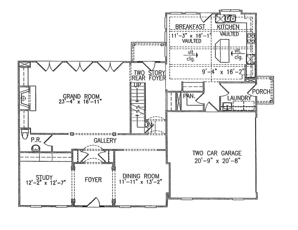 Floor Plan Main Level