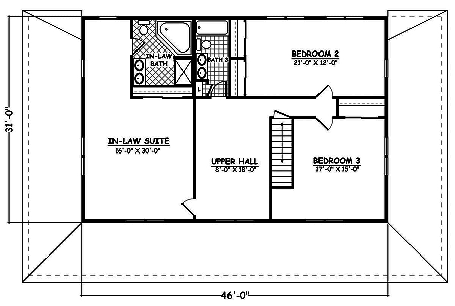 Floor Plan Upper Level