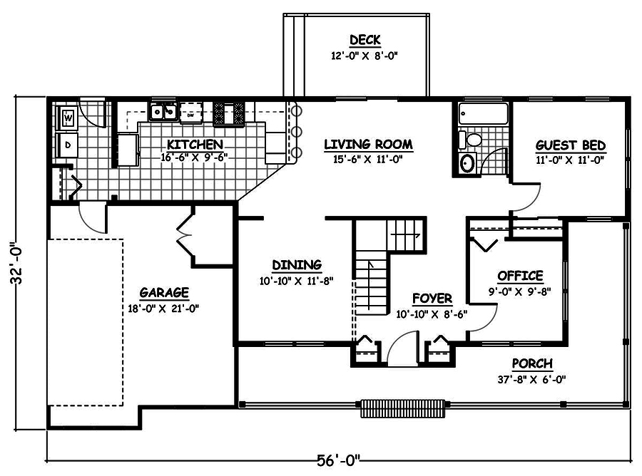 Floor Plan Main Level