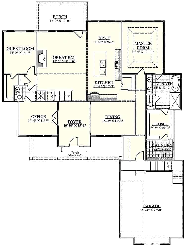 Floor Plan Main Level