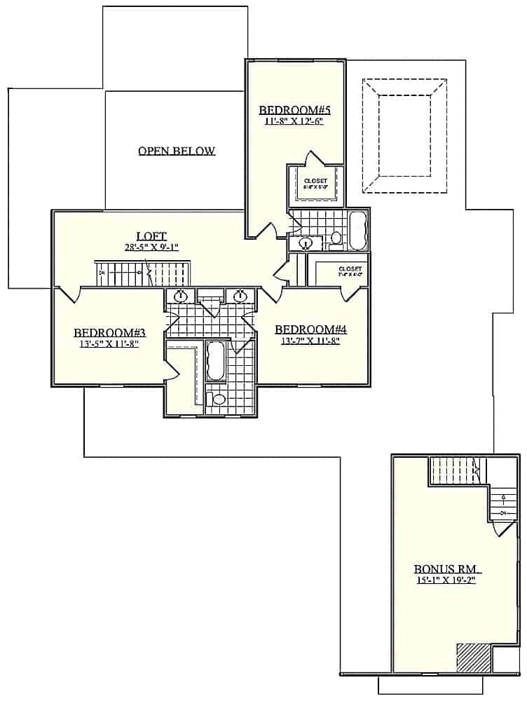 Floor Plan Upper Level