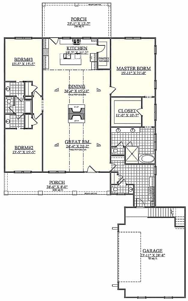 Floor Plan Main Level