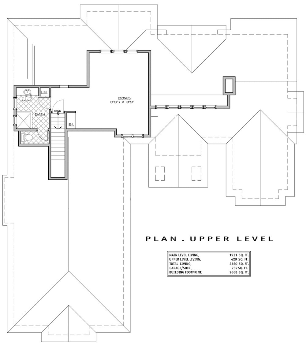 Floor Plan Upper Level