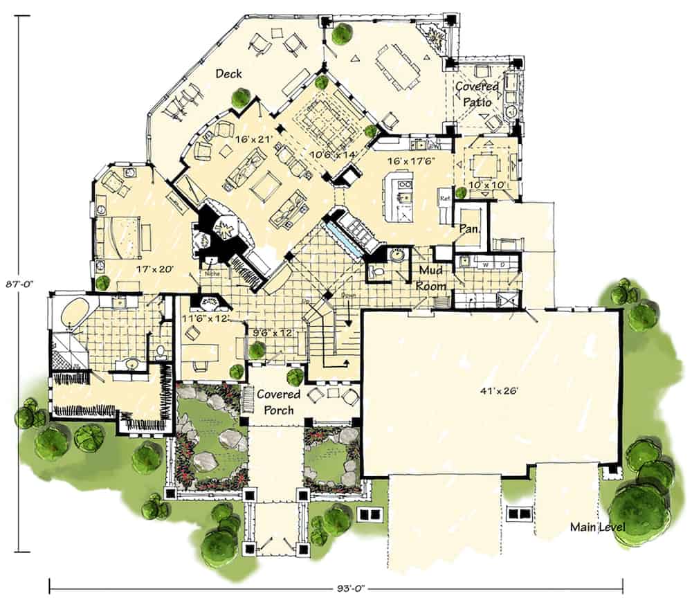 Floor Plan Main Level