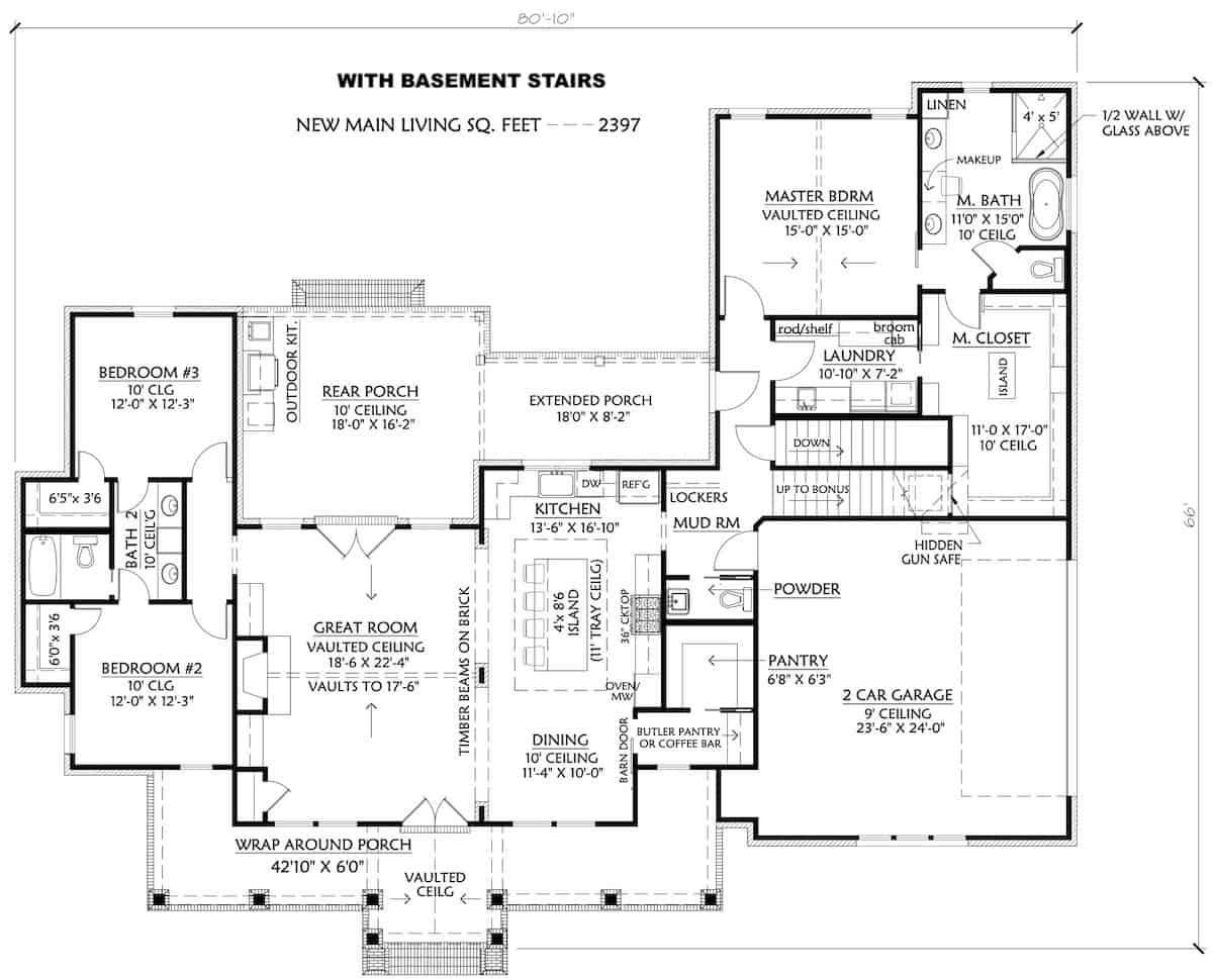 Basement Option Stair Location