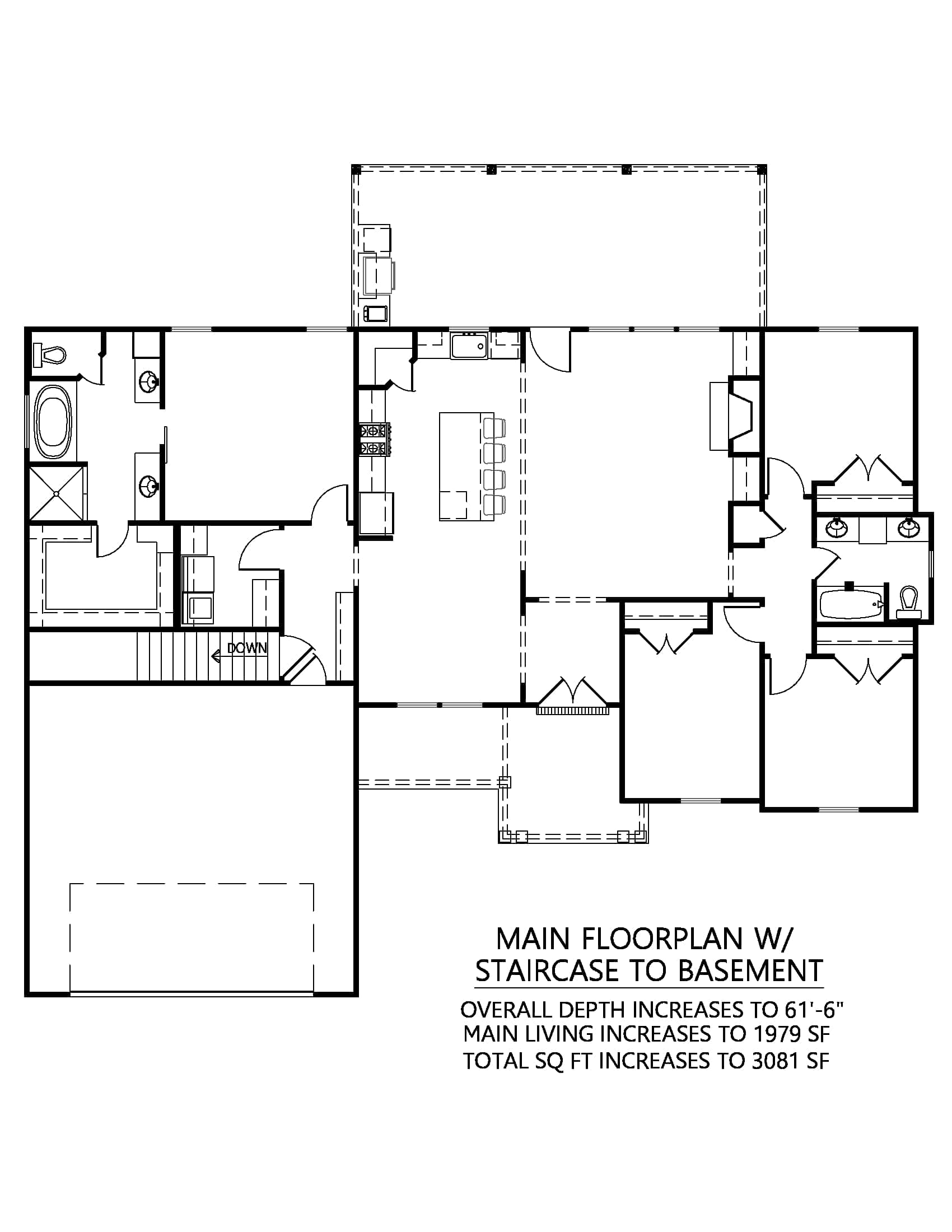 Basement Option Stair Location