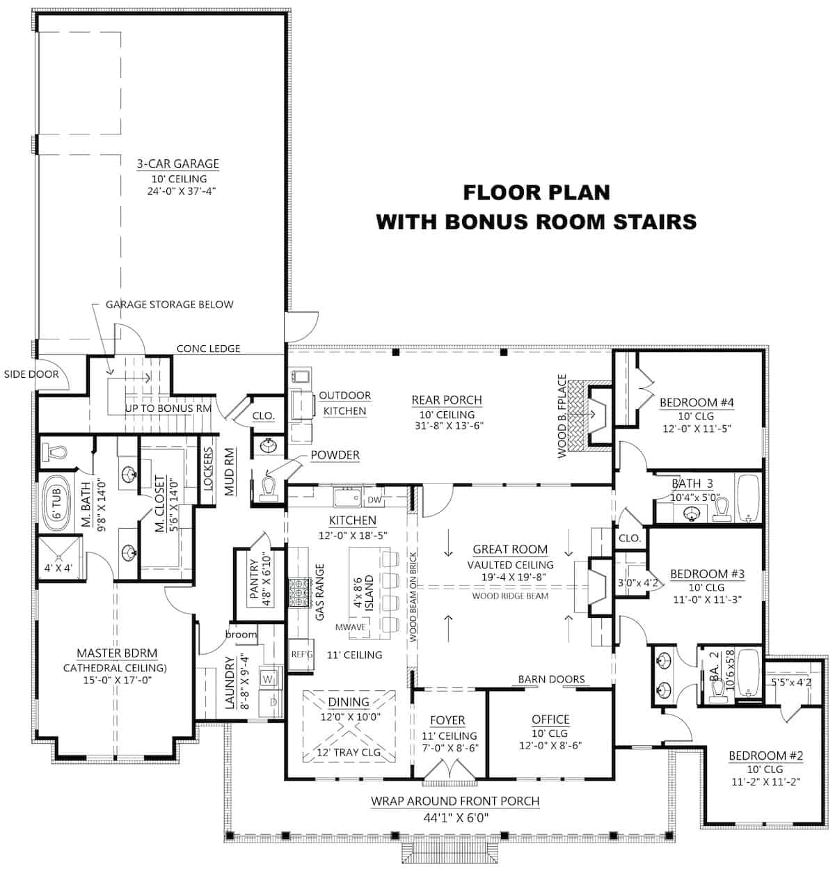 Floor Plan Main Level