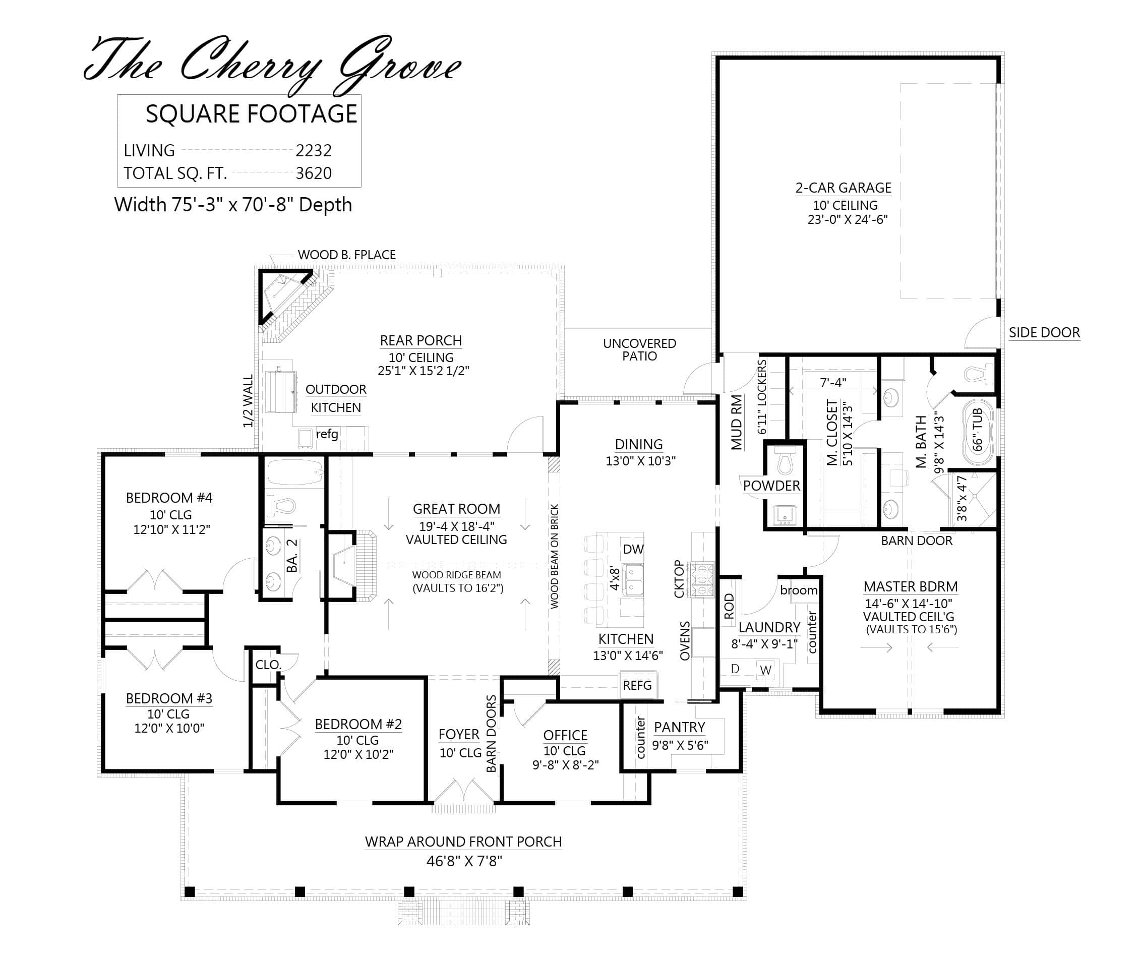 Floor Plan First Story