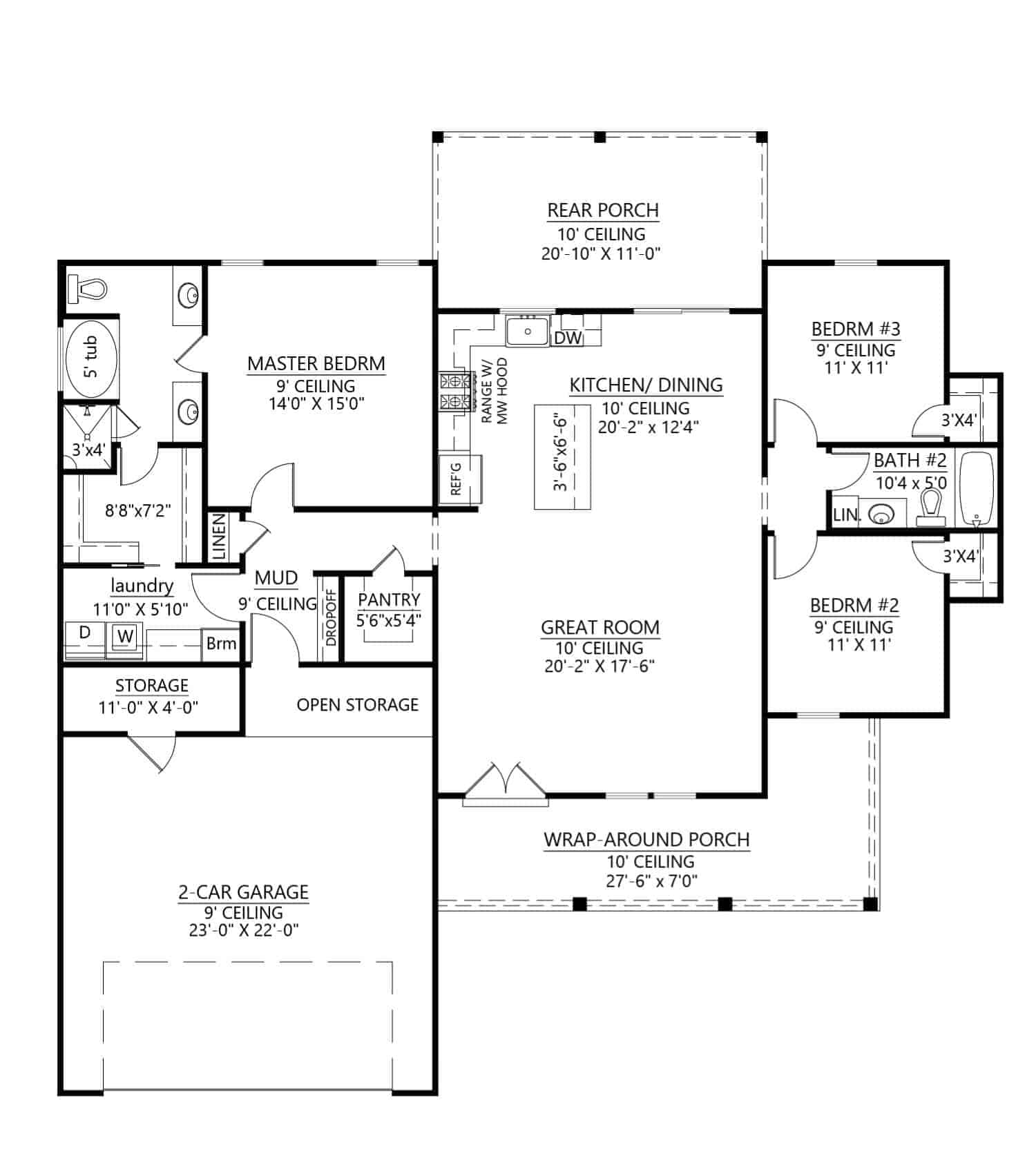 Floor Plan First Story