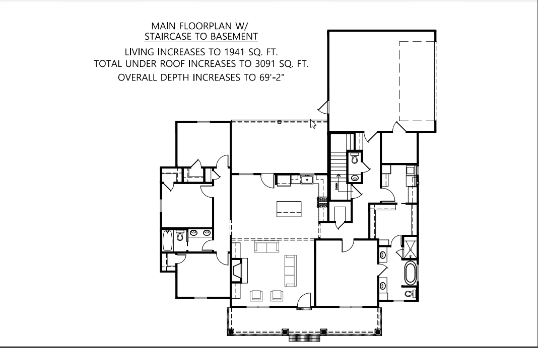 Basement Option Layout