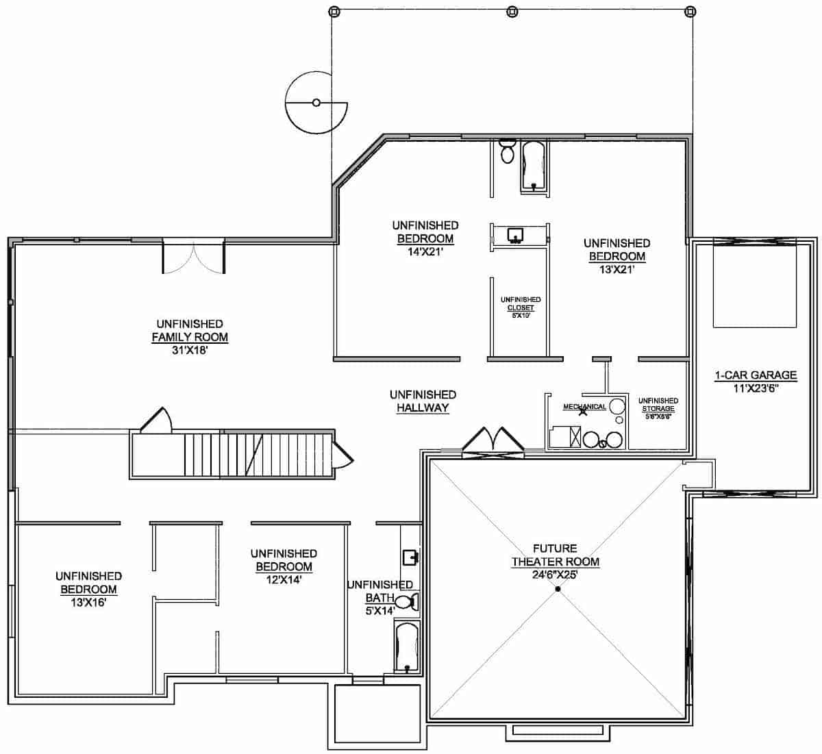 Floor Plan Basement