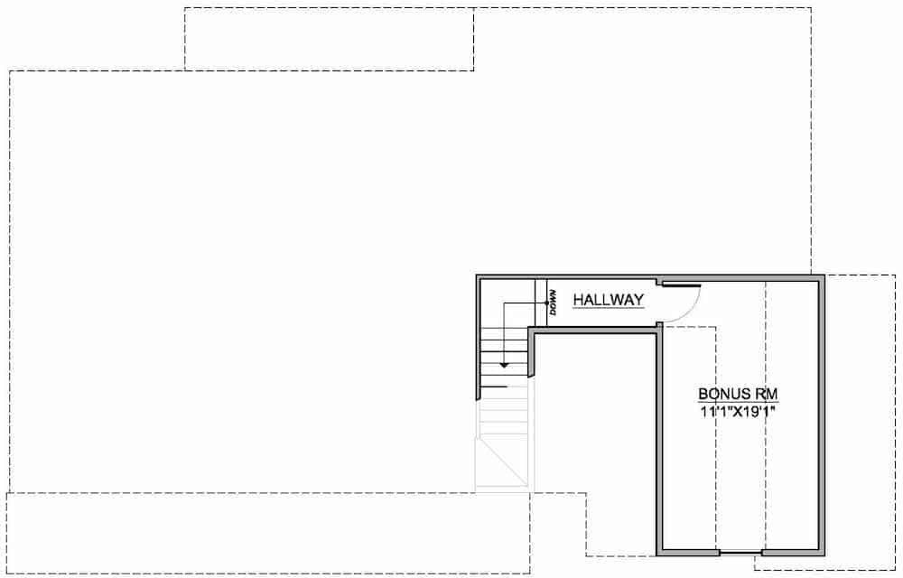 Floor Plan Bonus Room