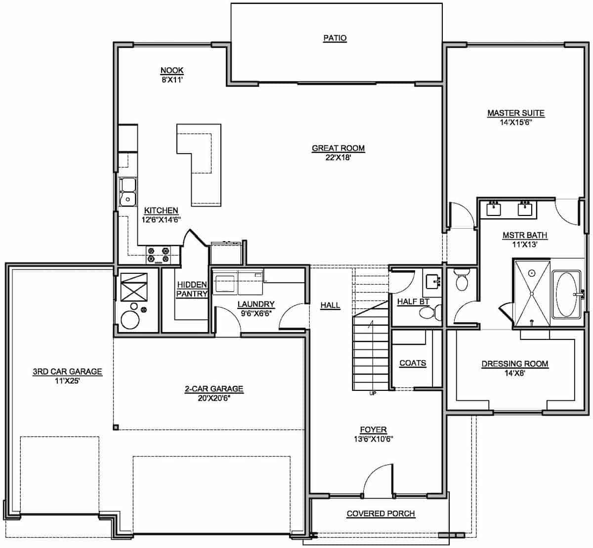 Floor Plan Main Level