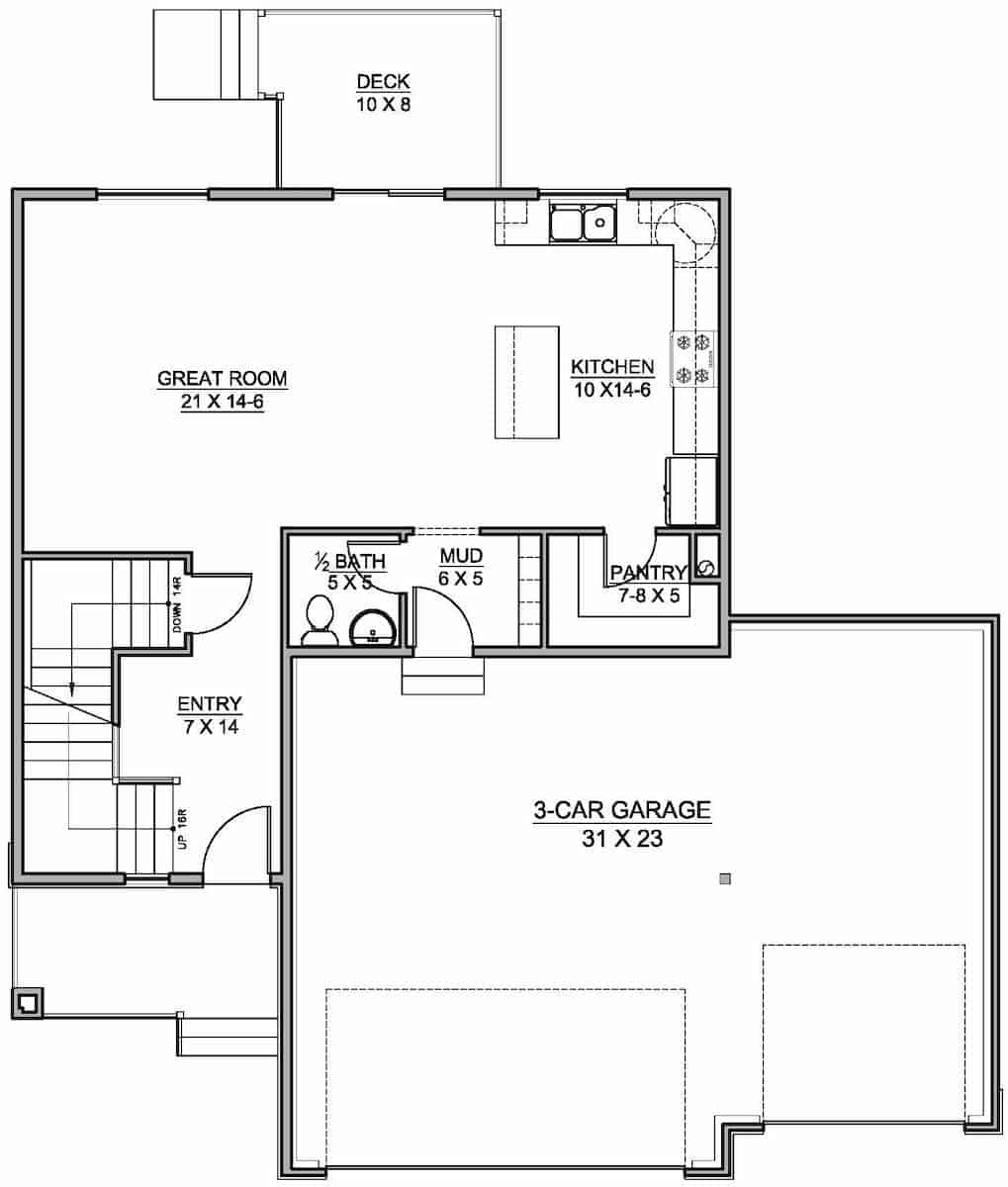 Floor Plan Main Level