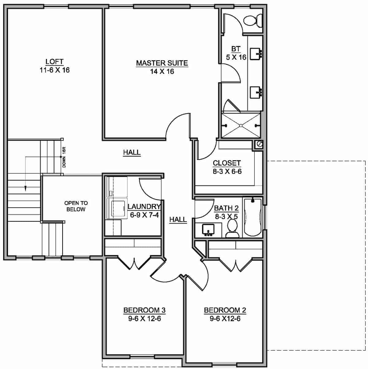 Floor Plan Upper Level