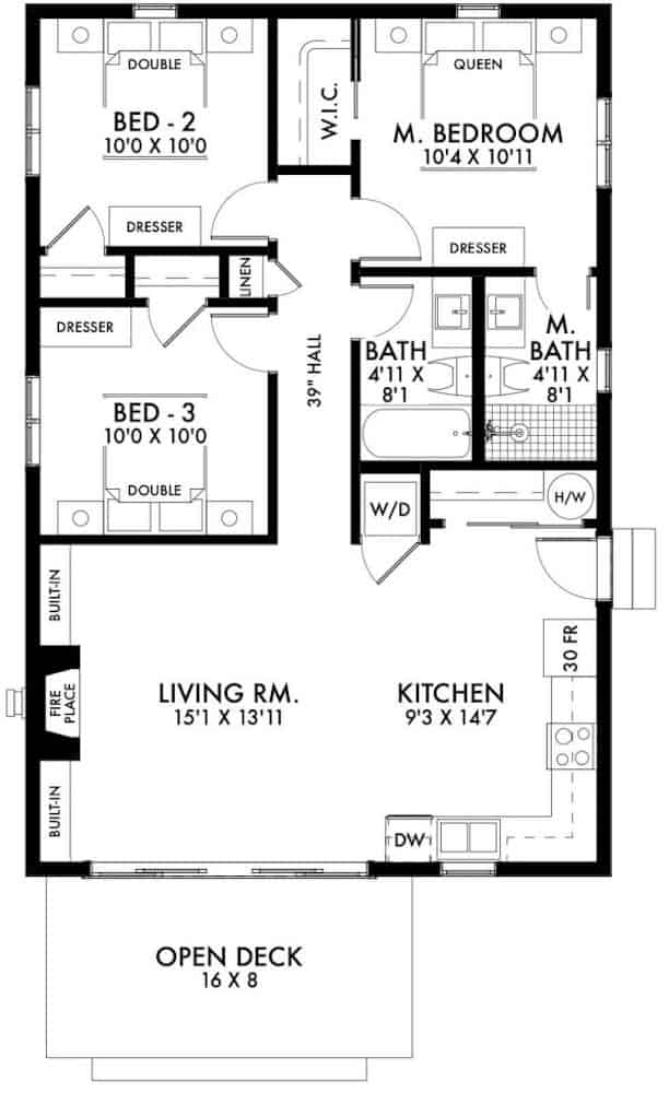 Floor Plan Main Level