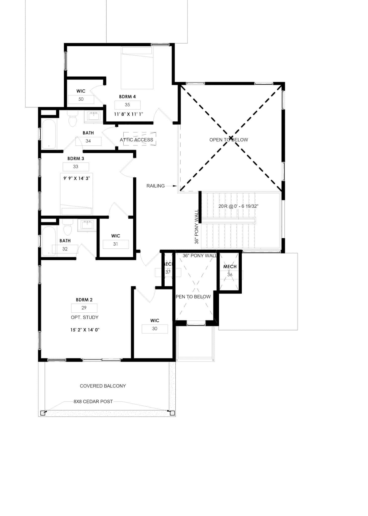 Floor Plan Second Story
